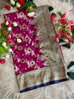 Soft Silk Bollywood Designer Fancy Saree Party Indian Wedding Ready To Wear Sare
