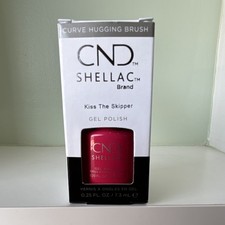 CND Shellac Gel Polish Kiss The Skipper Pink Opaque 0.25 fl oz / 7.3 mL