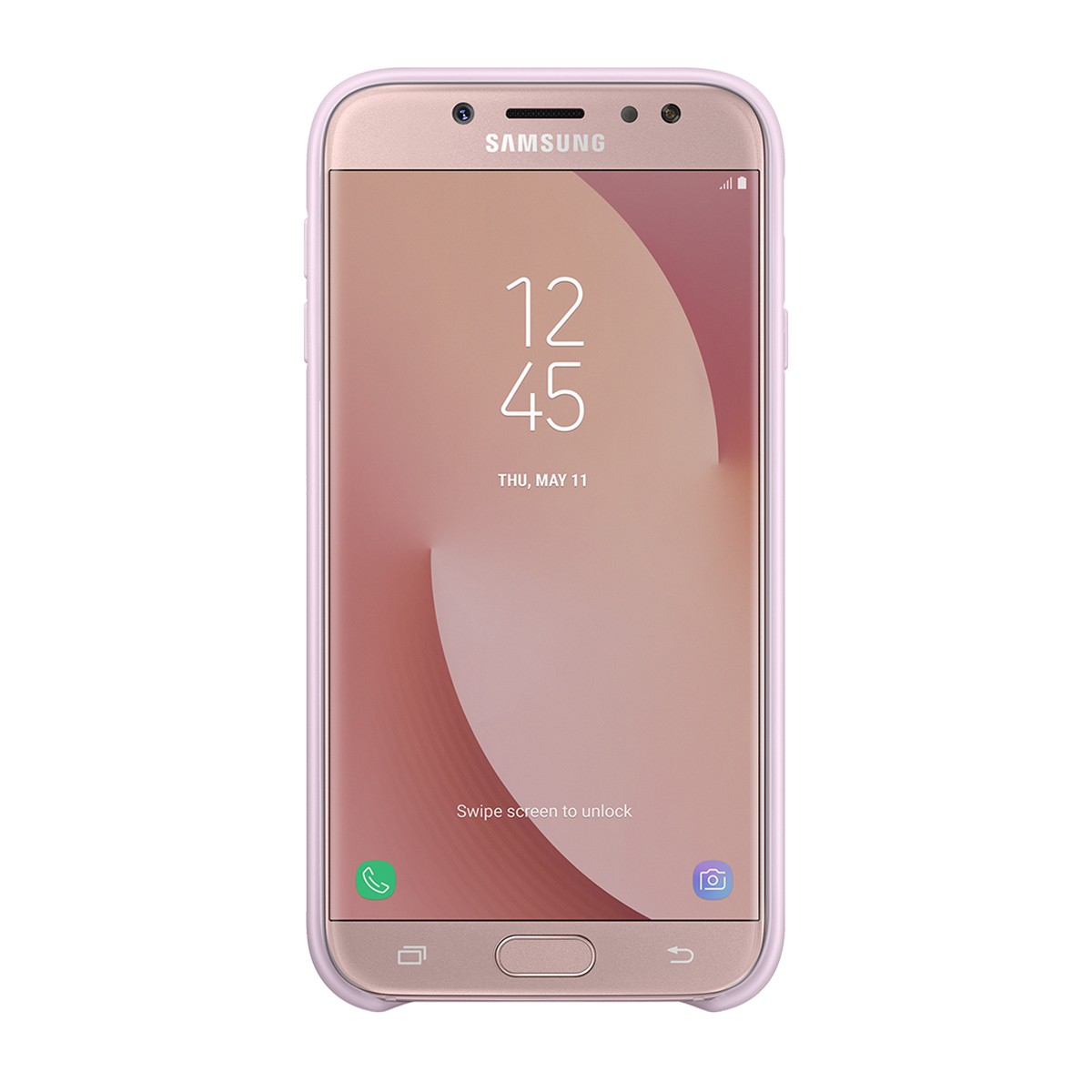 Coque rigide pour Galaxy J5 2017 finition anti-rayures rose - 2