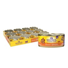 Natural Grain-Free Wet Cat Food - Protein-Rich Chicken Entr e, 12 Cans, 5.5 oz