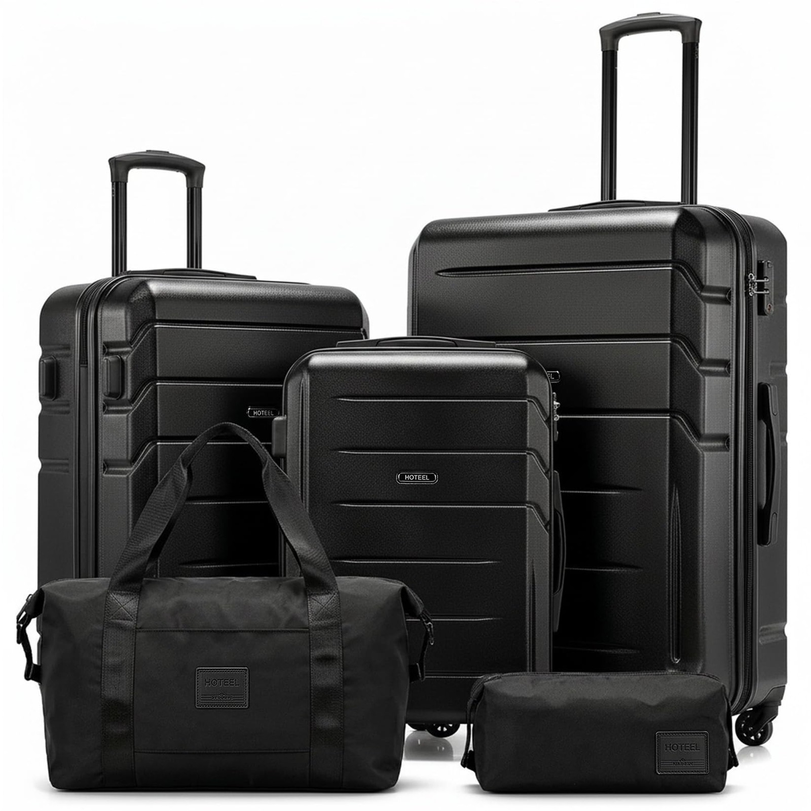 Set (4-years Warranty) Abs+pc Hardshell Carry On S...