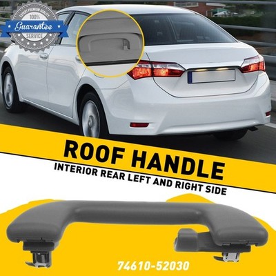 Roof Pull Handle Rear LH or RH Gray For Toyota Corolla 2008-2013 74610-52030