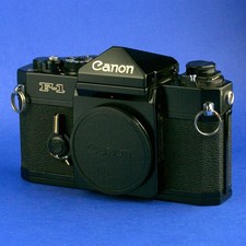 Canon F-1 Film Camera Body Near Mint Condition