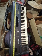 Ensoniq ESQ-1 Vintage 61-Key Hybrid Synthesizer 1980s Analog/Digital w/footpedal