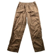 H M Woman's Pants Size 18 Pull On Elastic Waist Straight Leg Casual Travel Loose