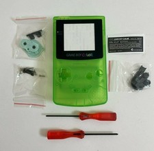 Housing Shell for Nintendo Game Boy Color GBC Replacement Screen Jungle Green