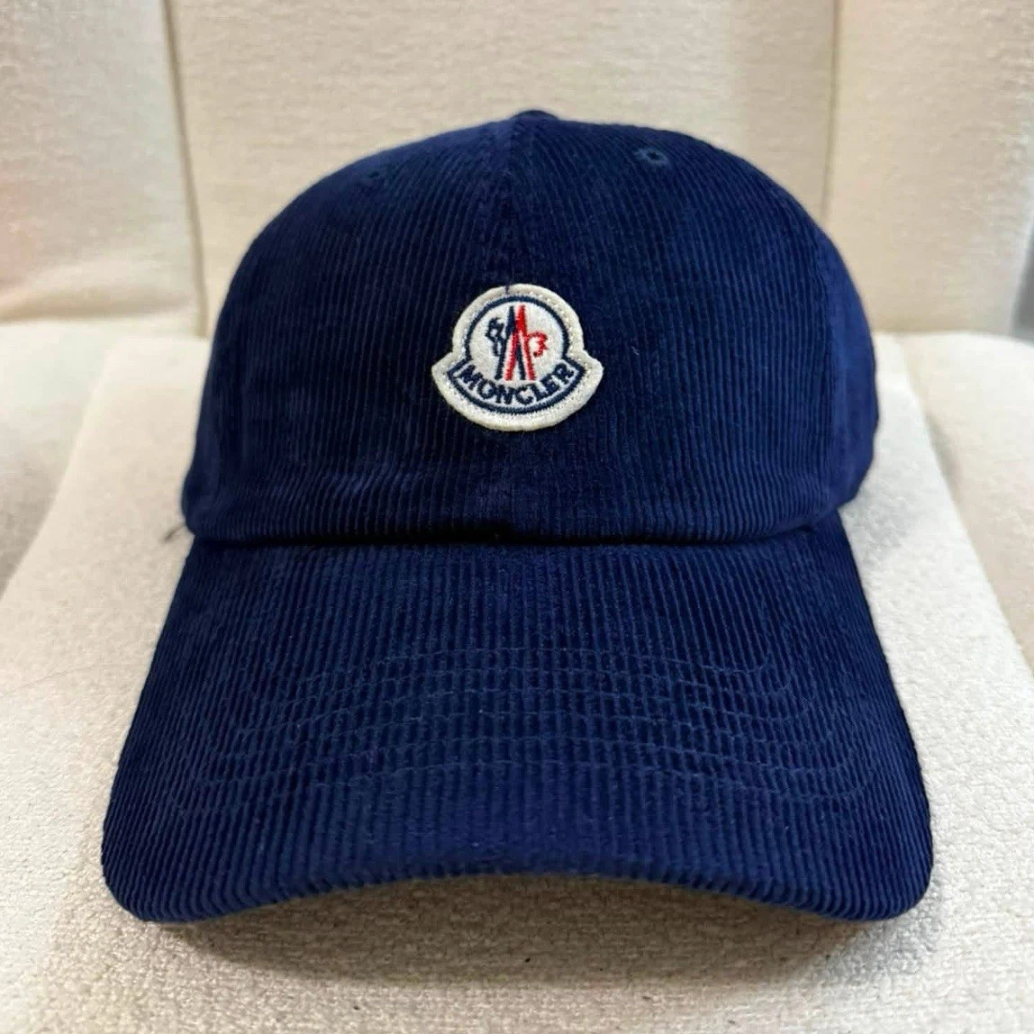 Moncler Hats for Men Blue Solid for sale | eBay