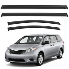 Window Deflectors For 2011-2020 Toyota Sienna Rain Guards Window Visors Acrylic Window Deflectors For 2011-2020 Toyota Sienna Rain Guards Window Visors Acrylic