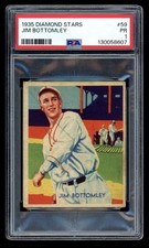 1934-36 1935 Diamond Stars #59 Jim Bottomley Reds PSA 1 Good Eye Appeal
