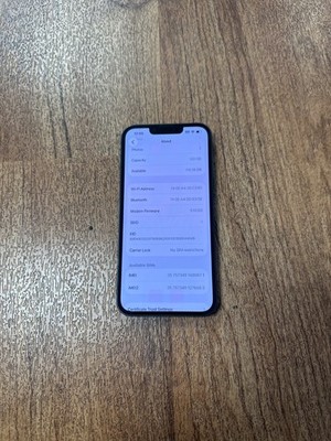Apple iPhone 13 128GB Smartphone A2482 (Unlocked) - Blue- image burn BH 73%