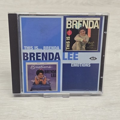 Brenda Lee - This Is...Brenda / Emotions CD 2004 Ace Records 2 In 1 Very Good 
