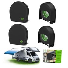 RV Tire Covers Sets of 4,Wheel Tire Cover for Trailers Travel Camper 4Pack