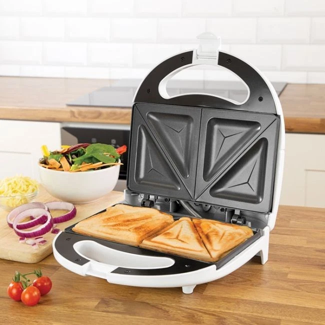 Toasted Sandwich Maker Non Stick Toastie Maker Grill Panini Press Kitchen
Opens in a new window or t