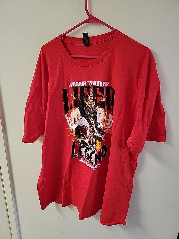 Jushin Thunder Liger Japanese Legend T-Shirt Size 3XL AEW PWC WCW WWE NJPW - Image 2 of 4