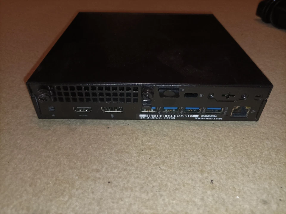 Dell Optiplex 7050 PC USFF Intel i5-7500T 8GB RAM, 256GB SSD Windows 11 Pro Nr21 - Bild 3 von 4