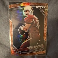 2025 Panini Prizm Black Football Prizm Kurt Warner Cardinals #1 Serial /225