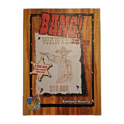 Bang! 4th Edition Game Da Vinci Emiliano Sciarra Complete 