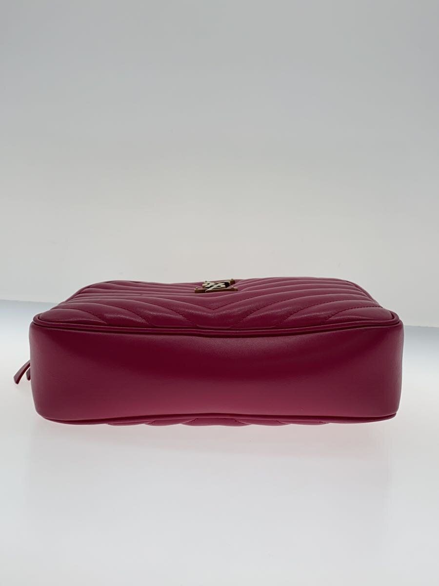 Borsa a tracolla SAINT LAURENT pelle rosa tinta unita 520534 usata