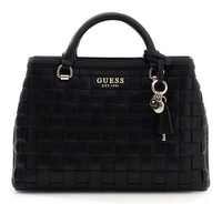 Guess Sandy Girlfriend Satchel Handtasche UmhäNgetasche Tasche Black Schwarz Neu