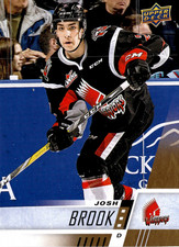 2017-18 Upper Deck CHL - Josh Brook #154 (RC)