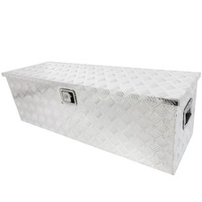 48x15x15 Aluminum Pickup Truck Trunk Bed Tool Box Trailer Storage Boxlock