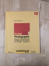 NOS KODAK Photographic Paper 25 Sheets Polycontrast Rapid RC 8x10 sealed exp1976