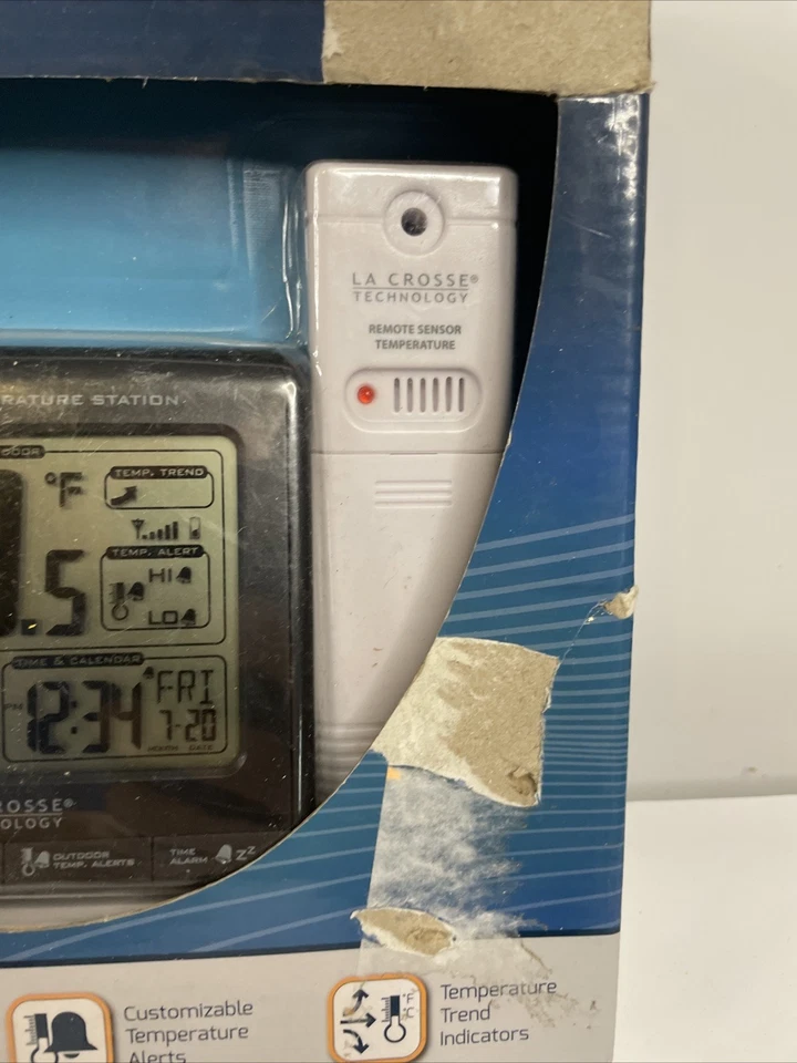 NEW LaCrosse Technology Wireless Temperatuer Weather Station with Remote Sensor - Image 4 of 4