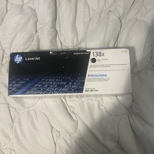 HP 138x Original LaserJet Toner Cartridge-BLACK New