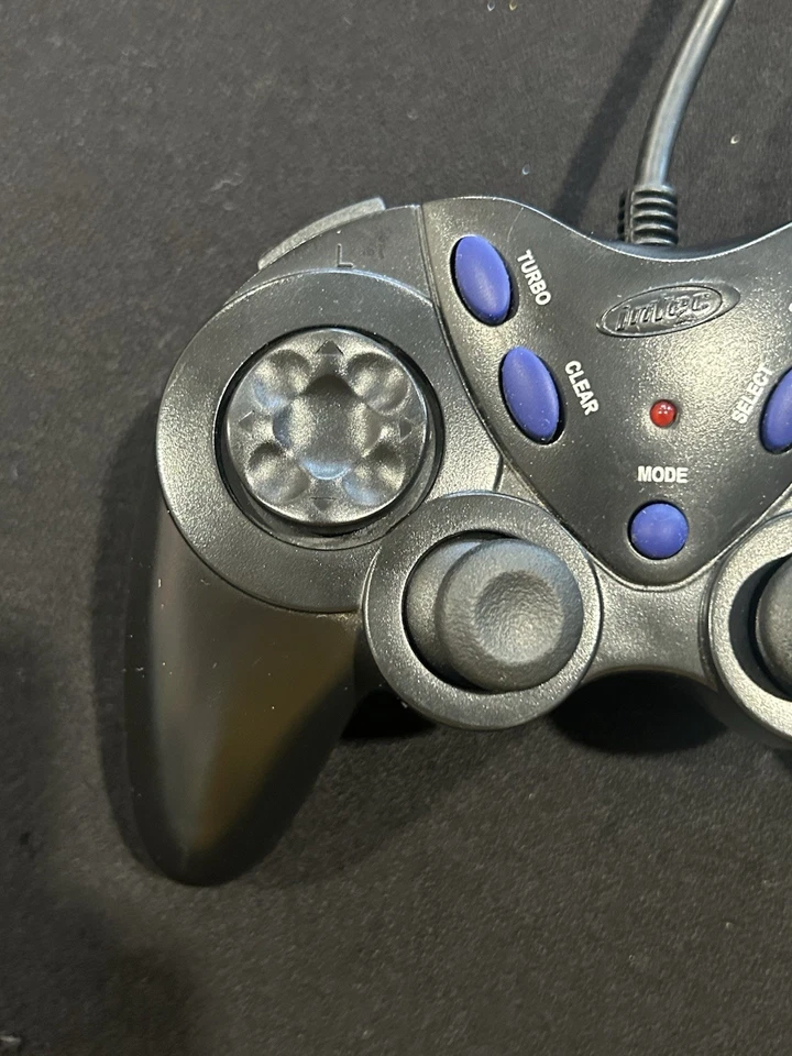 Intec Turbo Shock 2 Wired Controller for PlayStation 2 PS2 - Black - Image 2 of 4