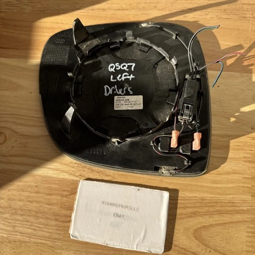 Audi Q7 Q5 SQ5 09-17 B8 B8.5 OEM Auto Dim Mirror Glass Driver LH Side 8R0857535F