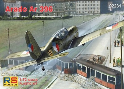 92231 RS Models Arado Ar 396, Plastic model kit!