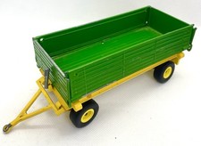 Rimorchio ribaltabile laterale SIKU 2377 rimorchio trattore verde giallo ottime condizioni! Agricoltore