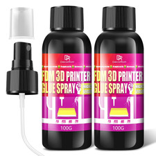3D Printer Glue Spray, 200Ml Enhanced Version 3D Printer Adhesive for Pla, Abs,