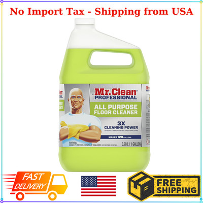Mr. Clean 02621EA 1 Gallon Finished Floor Cleaner - Lemon Scent New