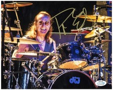 Foghat Roger Earl Signed Autographed 8x10 Drums Photo ACOA