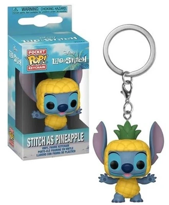 DISNEY - Lilo & Stitch - Pocket Pop Porte-clés - Stitch Ananas - Photo 1/2