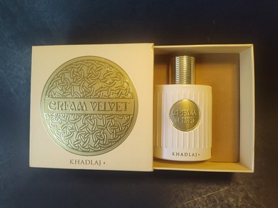 Cream Velvet By Khadlaj Extrait de Parfum Perfume for Women 3.4 fl oz 100ml NIB 