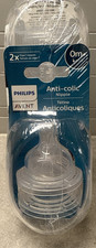 Philips AVENT Anti-Colic Baby Bottle Flow 3 Nipple, 3 Months 4 PACK SEALED