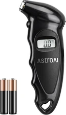 Digital Tire Pressure Gauge With Replaceable Aaa Battery And Ergonomic Design