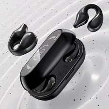 Mini Wireless Headphones Bluetooth 5.2 Bone Conduction Earphones Earclip Headset