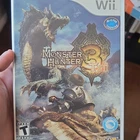Capcom Monster Hunter Tri Nintendo Wii w/ Case & Manual, Multiplayer Online