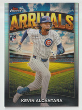 2025 Topps Finest #A-8 Kevin Alcántara RC Arrivals