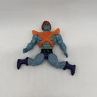 Vintage 1982 He-Man MOTU Blue Faker Soft Head w/ Vest Bad Legs -- READ