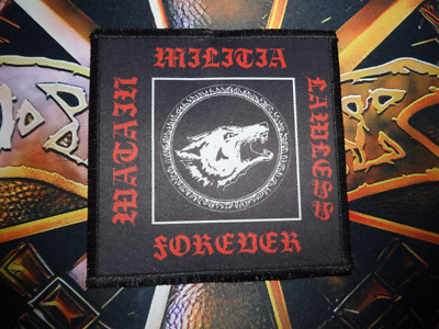 Watain Patch Black Metal Dissection Mgla 666 Funeral Mist Immortal 6666