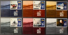 Jersey Stamps: "200 Years - RNLI Lifeboats" MNH Selv BLC 6 Value Mint Set 2024