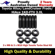 High Tensile Turbo Charger Stud Kit For Toyota Hilux/Landcruiser Prado/HiAce 1KD