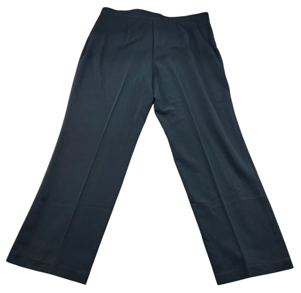 Pantalones de vestir Sag Harbor para mujer talla 18 azul marino elásticos Foto 2 de 4