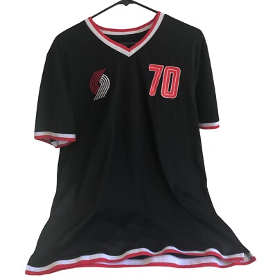 NBA Black Portland Trail Blazers Shirt Nike Elite Shooter Jersey