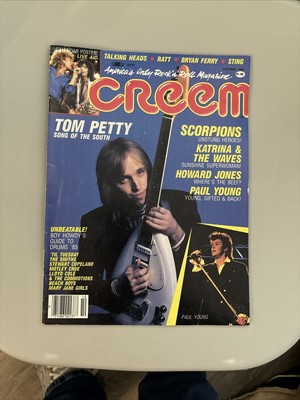 Creem Magazine October 1985 Tom Petty, Scorpions, Howard Jones,Motley Crue, Ratt