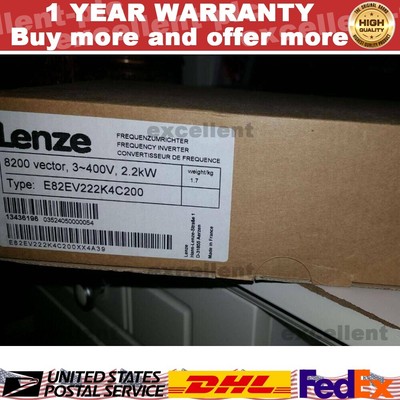 US Free TAX 1PCS LENZE Frequency Inverter E82EV222K4C200 Brand NEW
